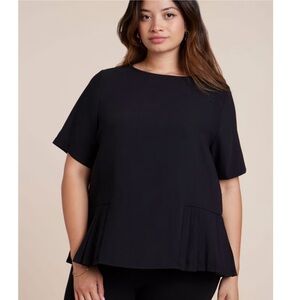 Eloquii Black Women's Top NWT
